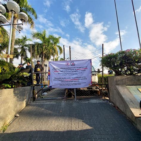 4 Makati employees sue Taguig officials over Makati Park closure.